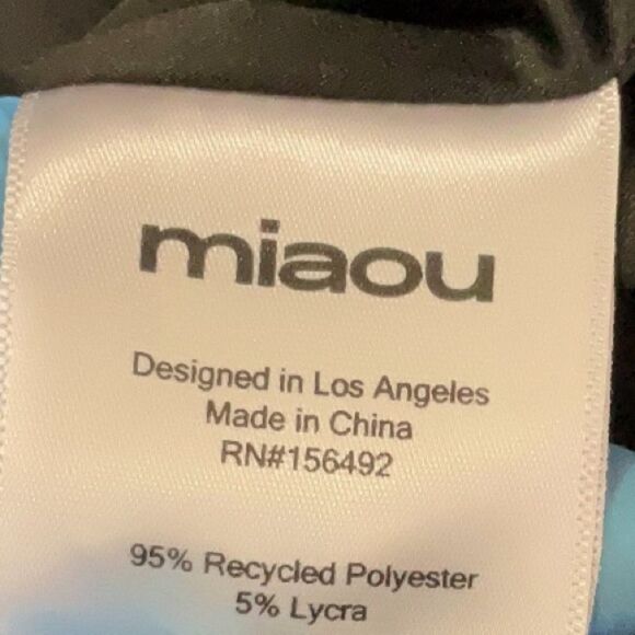 Miaou Agnes Satin Bustier Corset Cami Camisole Crop Blouse Top Black Small Silk - Picture 7 of 16